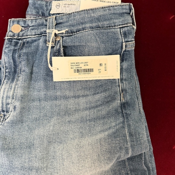 Adriano Goldschmeid  (AG) SAIGE WIDE LEG CROP - Picture 5 of 5